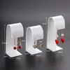 Set of 3pcs Acrylic Jewelry Earrings Holder Stand Display Organizer Shelf Shop Countertop Showcase Jewellery Ear Studs Show Rack M241s