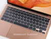 최신 맥북 에어 13 인치 터치 ID 2020 년 출시 모델 A2179 방수 방진 실리콘 키보드 커버 스킨