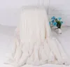 Otoño e Invierno Mantas Mantas doble cara del terciopelo pequeño regalo alfombras de felpa de poliéster manta colorida 160cm * 200cm