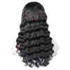 Partie médiane 131 t perruques en dentelle lâche Deep Right Right Heubs Perruques Peruvian Curly T Part Human Lace Lace Front Perruque Body Water56740093034466