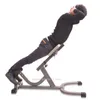 Banc d'hyperextension de dossier de chaise romaine réglable pour renforcer les abdominaux et l'entraînement musculaire du bas du dos, équipement de Fitness v7YN5017184