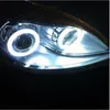 TPTOB 2 Stück Auto Angel Eyes LED Halo Ring Scheinwerfer DRL Universal für Auto Auto Moto Motorrad Zubehör DC 12V 10W