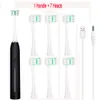 5 Mode Sonic Electric Toothbrush ThreeSide USB Rechargeable 3D Ultrasonic UShaped Teeth Cleaning Dental Brush Teeth For Adults