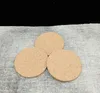 Чашка чая Pad Классический круглый Plain Корк подстаканники Placemat пить вино Маты Cork Маты Пейте вино Mat Креативный партия подарков свободный корабль