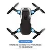 LF606 Wi -Fi FPV RC Fold Drone Quadcopter с 03MP 20MP Camera 360 градусов вращающихся наружных летающих самолетов DHL6870004