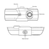 GPSおよび3D GSENSOR 27QUOT TFT LCD X3000 FHD 1080P CAM VIDEO CAMCORDER CYCLE RECORDING6079281付きデュアルカメラカーDVR R300