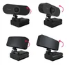 USB-webcamera 1080p 2K 2MP hand vaste focus computercamera webcams ingebouwde geluidsabsorberende microfoon 1920 * 1080 webcam met doos