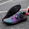 أحذية تلطيخ ركوب الدراجات MTB Sneakers Man Mountain Bike Shoes SPD Cleats Road Bicycle Sports Sports Outdoor Cycle Sneakers