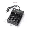 USB 18650 Battery Charger 1 2 3 4 Slots AC 110V 220V Dual Charging For 3.7V Rechargeable Lithium Batterys