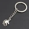 l'argento dei monili di Keychain dell'anello chiave 20pcs/lot ha placcato gli accessori chiave del pendente di fascini dell'unicorno nuovi