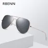 Sunglasses RBENN Classic Pilot Polarized Women Men Brand Designer Aviation Driving Sun Glasses Yellow Lense Night Vision Glasses13611136