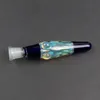 Rookaccessoires glas kleurrijke nector collector kit 10 mm 14 mm vrouwelijke dab rietolie -staafjes voor waterpijp