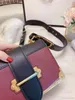 High quality 2020 new fashionable and all-around Retro Leather Women's small square bag with slant hanging bag and325o