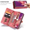 Caseme 2in1 Retro Leder Magnetständer Flip Wallet Case für Samsung Galaxy Note 20 Ultra S20 Ultra Note 10 Plus S10 A71 S98730636