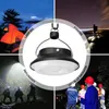 Buiten draagbare zonne -energie 28 LED Camping Wandel Tent Light Oplaadbare nachtlamp