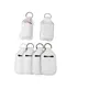 sublimation Neoprene sanitizer holder Refillable Bottles Keychain Holder Key Holders 30ml Reusable Bottles Empty Plastic Bottles