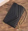 ファッション高級デザイナーハンドバッグ財布vフラップバッグチェーンショルダーバッグキャビア高品質本物のレザーキルティングトートバッグクラッチハンドバッグ
