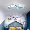 Nuages plafonniers LED modernes lustre LED chambre d'enfants chambre d'enfants couleur rose bleu minimalisme LED plafonnier éclairage à la maison 1228638