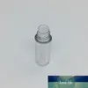 0.8ml plastik mini açık boş maskara tüpü, kirpik büyüme ortamı maskara için siyah kapak ile