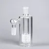 US STOCK 14mm joint glass Ash catcher water smoking pipe 2020 Showerhead percolator one inside ash catcher thick glass ashcatcher