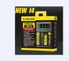 Nitecore I4 charger Intelli Universal 1500mAh Max Output e cig Chargers for 18650 18350 26650 10440 14500 Battery