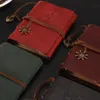 vintage garden travel diary books kraft papers journal notebook spiral Pirate notepads cheap school student classical books LX29485593903