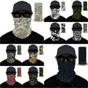 120 stks Outdoor Riding Magic Sjaal Zonnebrandcrème Tie Dye Multifunctionele Stofdicht Sport Hoofdtooi Camouflage Masker Design Mask T500113