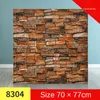 Chambre 3D Brick Wall Stickers PE mousse de mousse de papier peint pour pelage et bâton 3D Panneaux muraux d'art 3D pour décoration murale du salon9995589