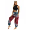 Modesport yoga byxor tryckt hög midja kvinnor039s leggings sommar strand dans bloomers utomhus gym fitness sportkläder2402743