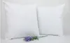 Wholesale White Sublimation Pillow Case Varm värmeutskrift Blank kuddeöverdrag utan insats Bolster 40x40cm 45 * 45cm DIY PLUKOW Kudde