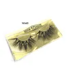 20mm 22mm 3D Vizon Kirpikleri 16 Stiller Yanlış Kirpik 5D Vizon Kirpik Kirpik Uzatma Doğal Fulffy Vizon Göz Lashes Makyaj