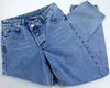 Hoge taille vrouw casual losse jeans vrouwen denim broek rechte katoen vintage vriend chic lange broek streetwear