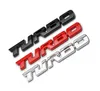 オートステッカーメタル​​ターボエンブレムボディリアテールゲートバッジフォードフォーカス2 3セントルピーフィエスタMondeo Tuga Ecosport Fusion