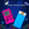 Creative Electronic USB Game Console Lighter Akumulator Wolfram Ogrzewanie Zapalniczki Metalowe Metalowe Zabawni Gadżety Dla Mężczyzn