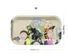 Large Size Tobacco Roll Tray Plate Cartoon Style Metal Tin Serving Tray Storage Plate Container Smoking Accessories DHD14542720712