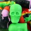 15ml Skull Silikonowy pojemnik na żywność Silicone Non-Stick Dabber Arkusze DAB Pad do suchego olejku wosku ziołowego Łatwy do czyszczenia