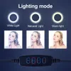 10 بوصة Selfie Ring حامل ترايبود حامل هاتف Tiktok Makeup Live Stream LED Camera Ring Light Bluetooth التحكم عن بُعد 9066905