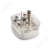 Cancella Connettore cavo del cavo di prolunga Transparent Au Connettore cavo 10A da 250 V Maschio REWIRABLE AC AC Cord Cord Plug Socket