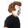 Máscara de Halloween Filme de Silicone Stephen King039s Joker Máscara Pennywise Máscaras faciais completas Máscara de terror Palhaço Cosplay Party MasksT2I5153303385