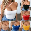 Sexy New Womens Camisole Gilet Camis Serbatoi Camis Summer Summer Ladies Cottom Gallus Tanks Camis Tempo libero Taglia S-5XL