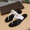 2020 été femmes tongs pantoufle Lu xury mode diapositives sandales chaîne en métal dames chaussures décontractées EU36-EU41 avec boîte