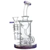 Vidro Heady Dab Rigs Bongs Vidro Klein Water Bongs Chuveiro Pérola Água Tubulações Recycler Dab Rigs Rigs Água Rigs Torus Waterpipe