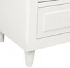 US Stock Fast Shipping U_Style 3-Drawer Nightstand Stock Soild Wood Cabinet Nightands Morden 침실 가구 WF193010AAK