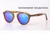 Brand designer Sunglasses Men Women Gatsby Retro Vintage Eyewear shades round frame glass lens Sun glasses with Retail box and lab7280346