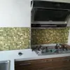 5m telhas do banheiro adesivo de parede à prova dwaterproof água vinil pvc mosaico auto adesivo anti óleo adesivos diy papéis de parede casa decor252r