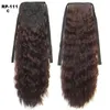 GIRLSHOW Claw In Hair Exentions per i capelli Ponytail Wave Simulation Human Hairs ponytails Bundles CP-888