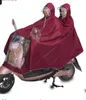 Motocicleta capa de chuva bicicleta elétrica impermeável capa de equitação poncho carro única bateria poncho dupla espessamento