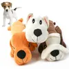 Animal de compagnie chien chat drôle polaire durabilité peluche chien jouets couinement mâcher son jouet adapté à tous les animaux de compagnie longs chien jouets en peluche