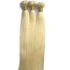 Brasilianska mänskliga remy hårvävning 613# blondin 3bunds/mycket raka mänskliga hårförlängningar dubbla wefts väver10-30 tum