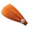 Maschere Stretch fascia Face Porta Maschera Pulsante fascia Donne Sport Yoga Solid Orange Rose Fascia Blu Rosso